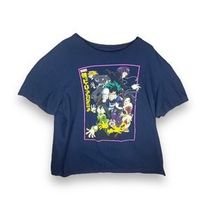 (XL) Navy My Hero Academia Shirt